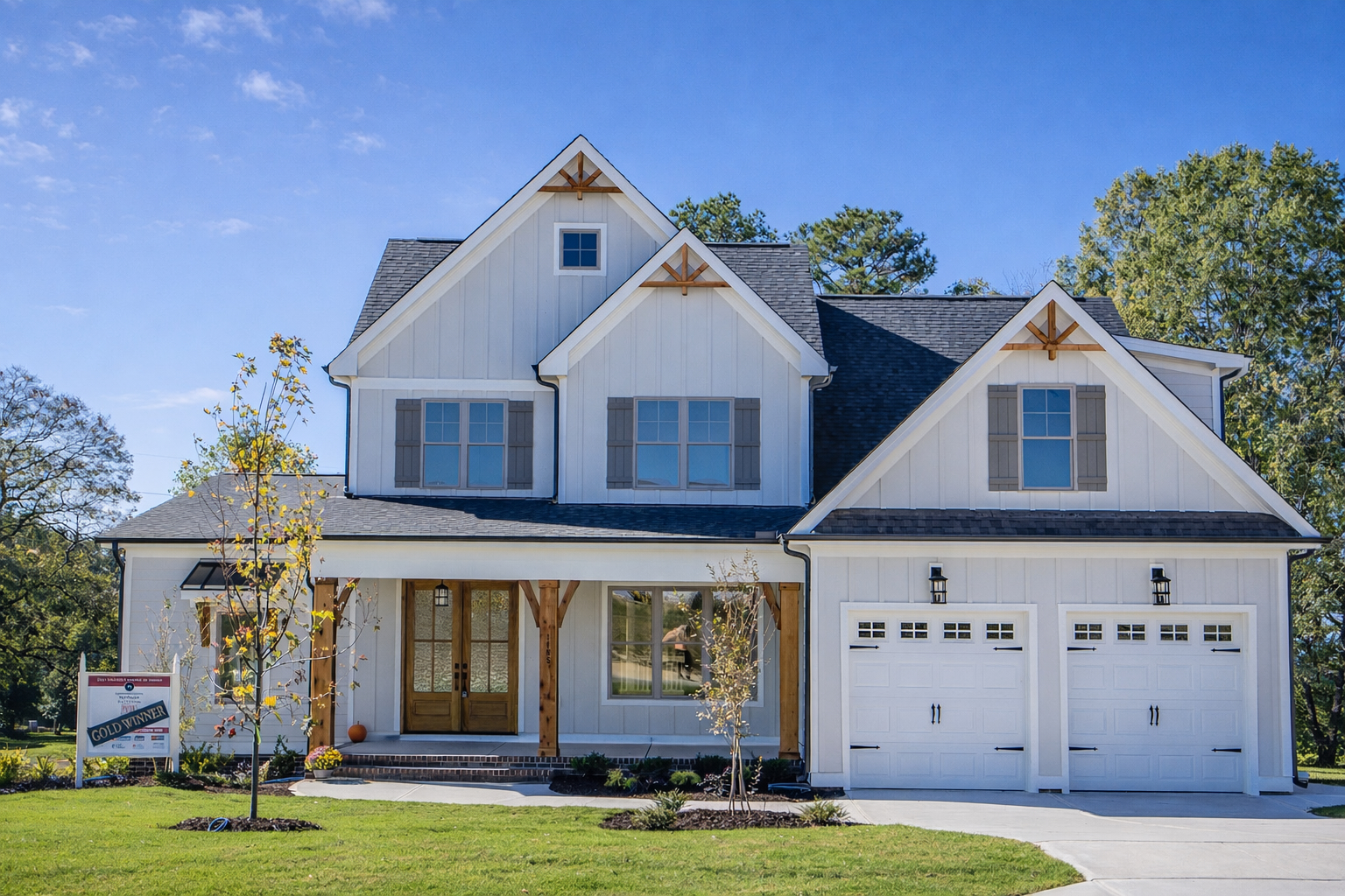 Gemstone Homes Parade of Homes gold winning home